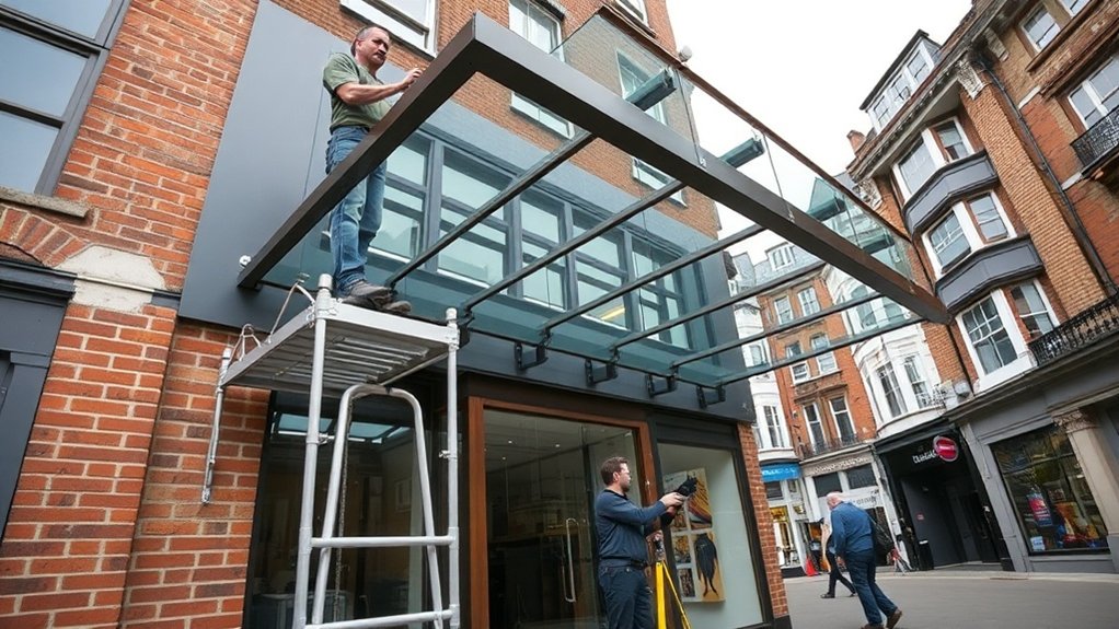 Shopfront Canopy Eltham