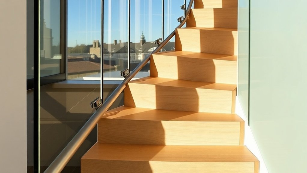 Staircase Glass Panels Eltham